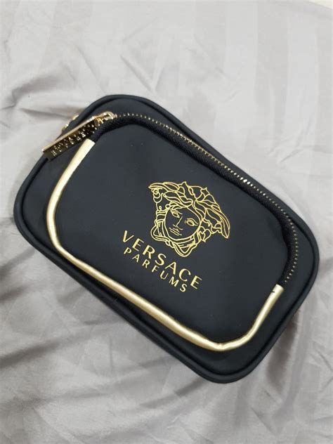 versace perfume pouch|authentic versace handbags.